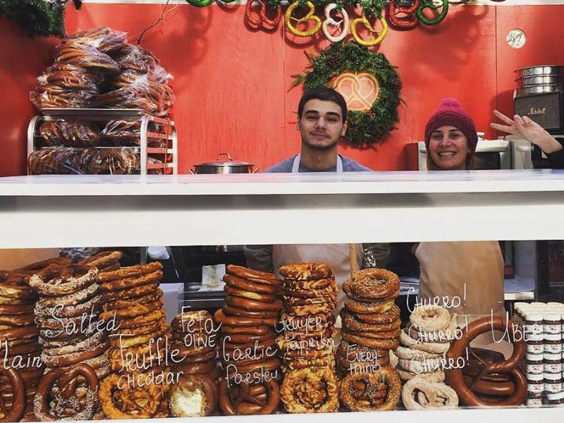 as melhores comidas de rua em Manhattan