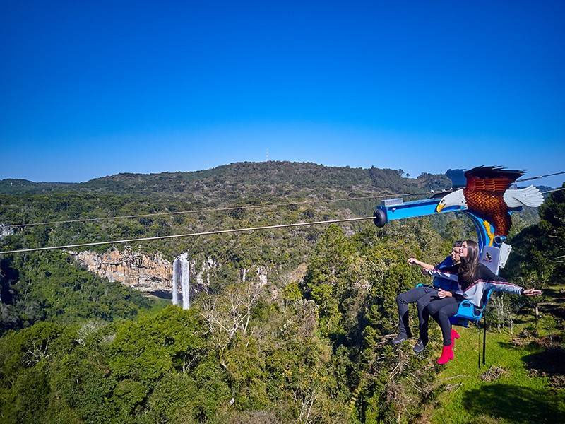 Diversão na Serra Gaúcha Aventura no Rio Grande do Sul