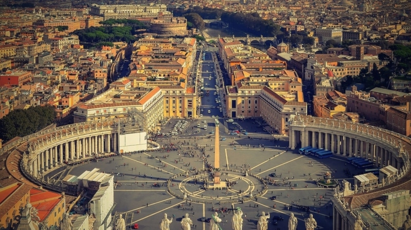 Praças de Roma mais conhecidas do mundo 