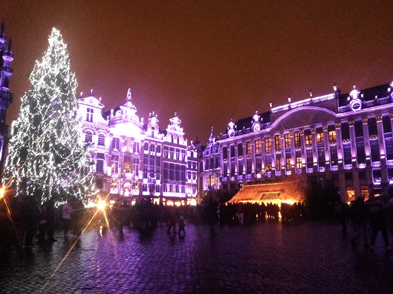 Bruxelas no natal