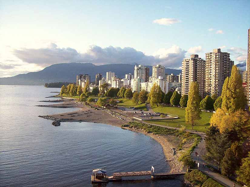 English Bay pontos turísticos do Canadá