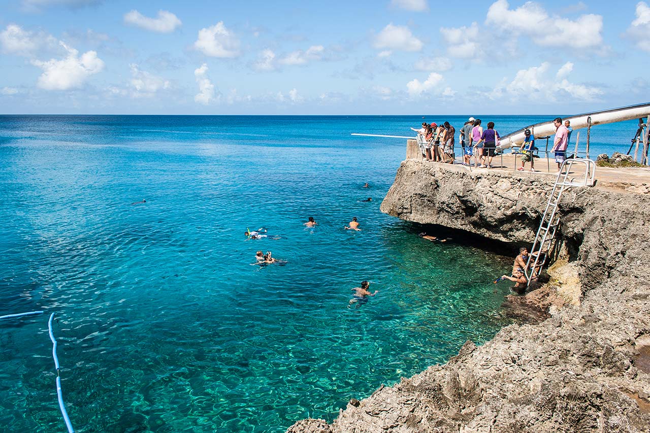 Praia para mergulho em San Andrés