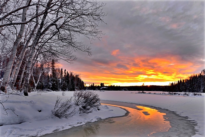 Neve no Canadá 