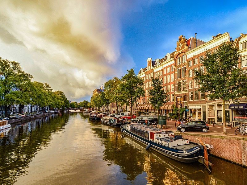 Pontos turísticos em Amsterdã