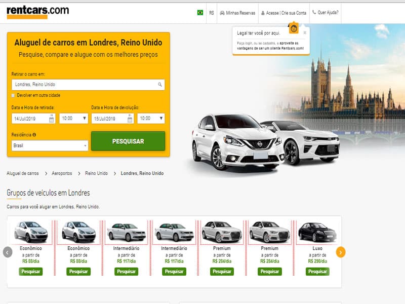 Como alugar carro na Inglaterra? Dicas e custos