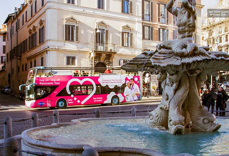 atividade turística em Roma
