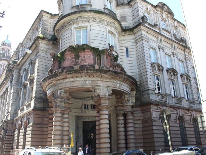 Historia do café em Santos