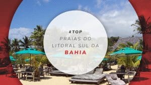 Praias do litoral Sul da Bahia: mapa das mais bonitas