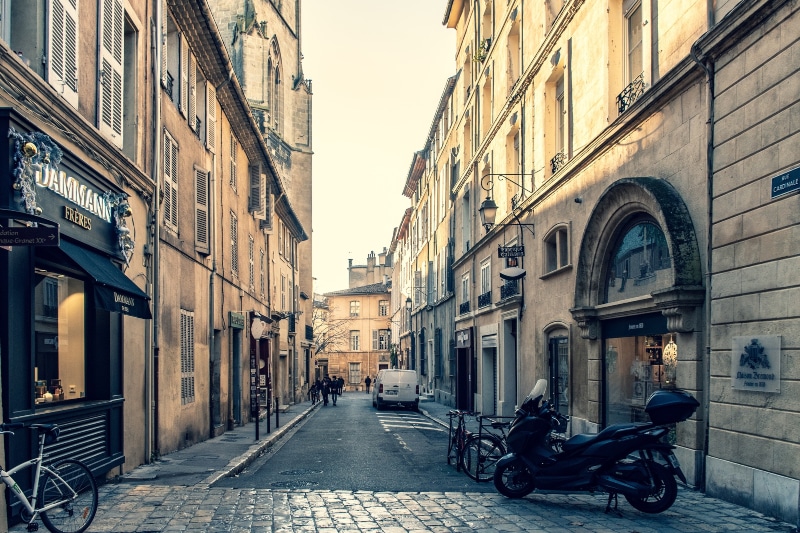 Aix-en-Provence faz frio