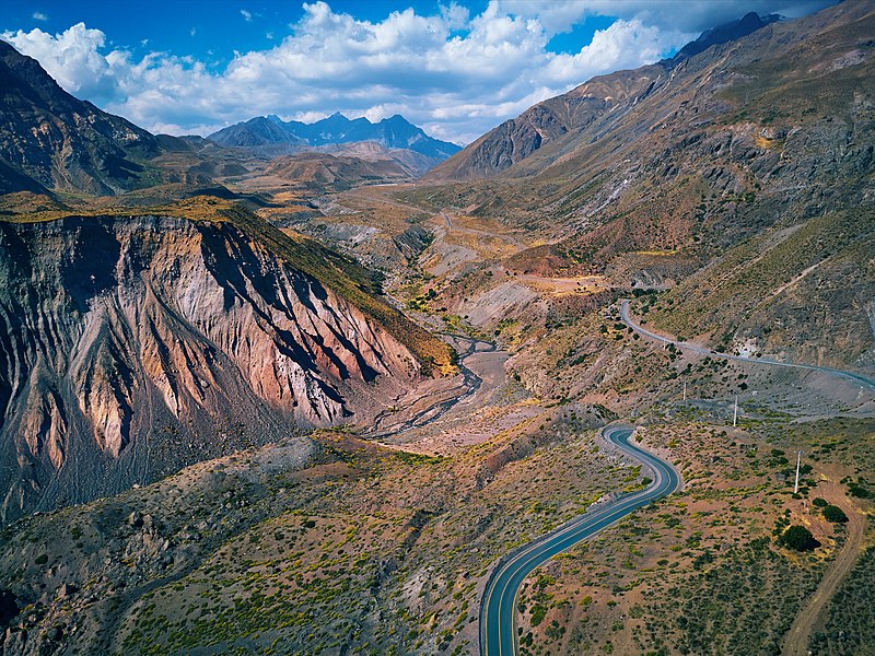 Cajon del Maipo onde fica Passeios nos arredores de Santiago