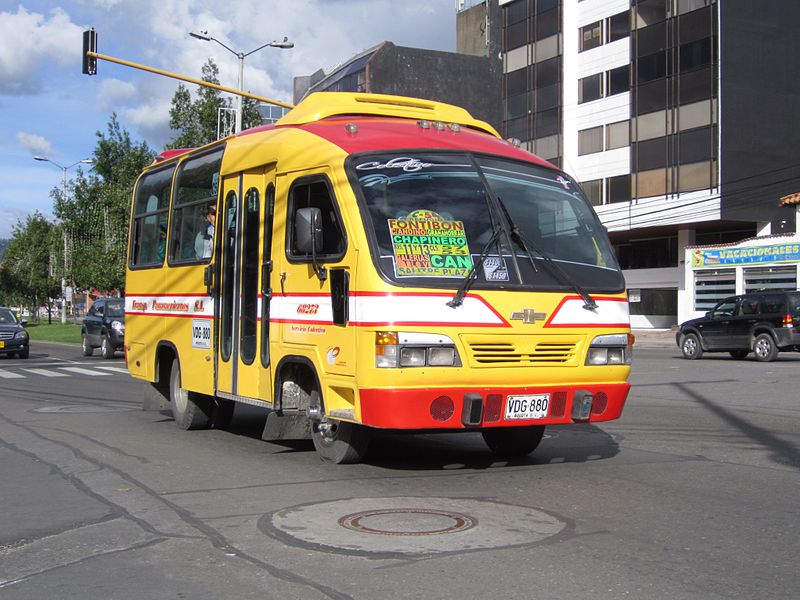 Van em Bogotá