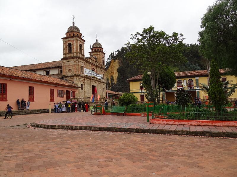 Pontos turísticos perto de Bogotá