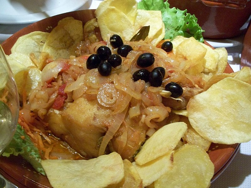 Restaurantes em Olinda com pratos de bacalhau 