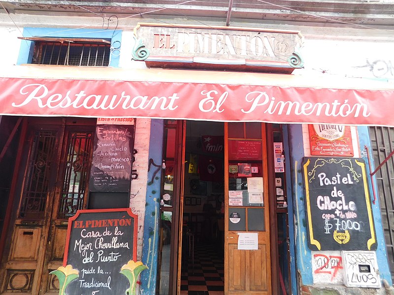 Restaurante em Valparaíso