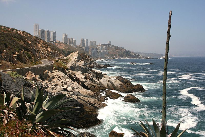 Pontos turísticos Costa do Pacífico