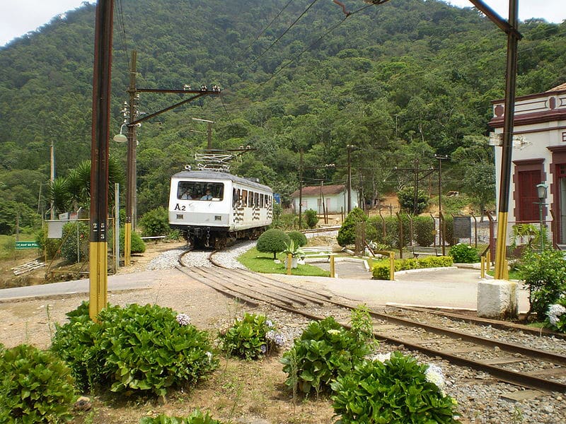 Trem em São Paulo