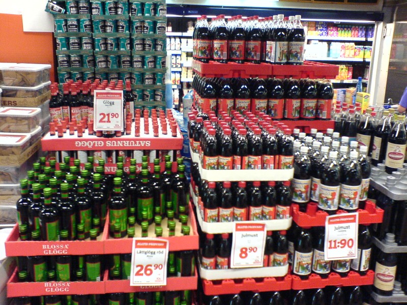 Bebidas da Dinamarca Gløgg, bebida em Copenhague