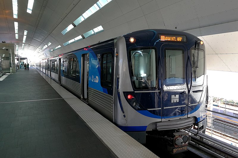 Metrorail aeroporto de Miami