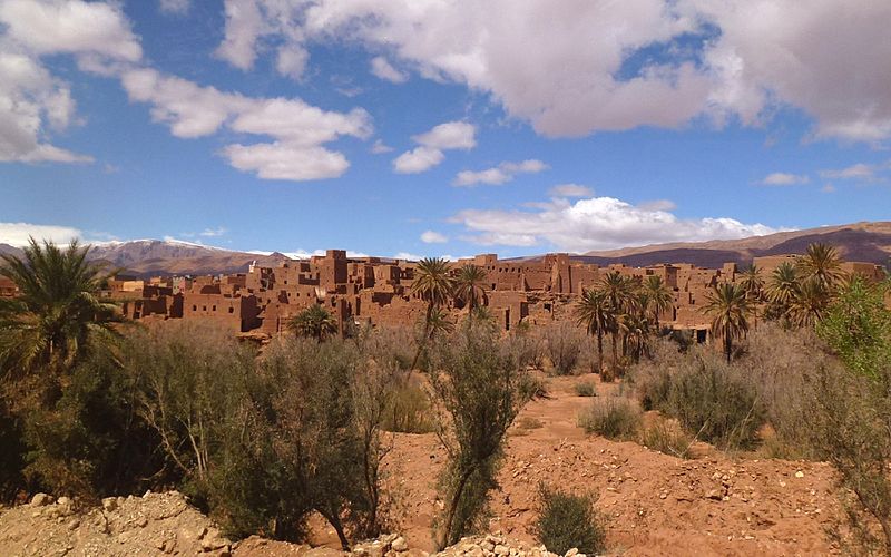 Garganta de Todra Marrocos