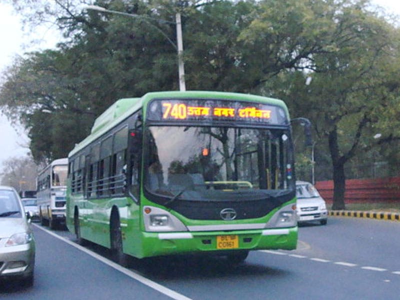 transporte coletivo na índia