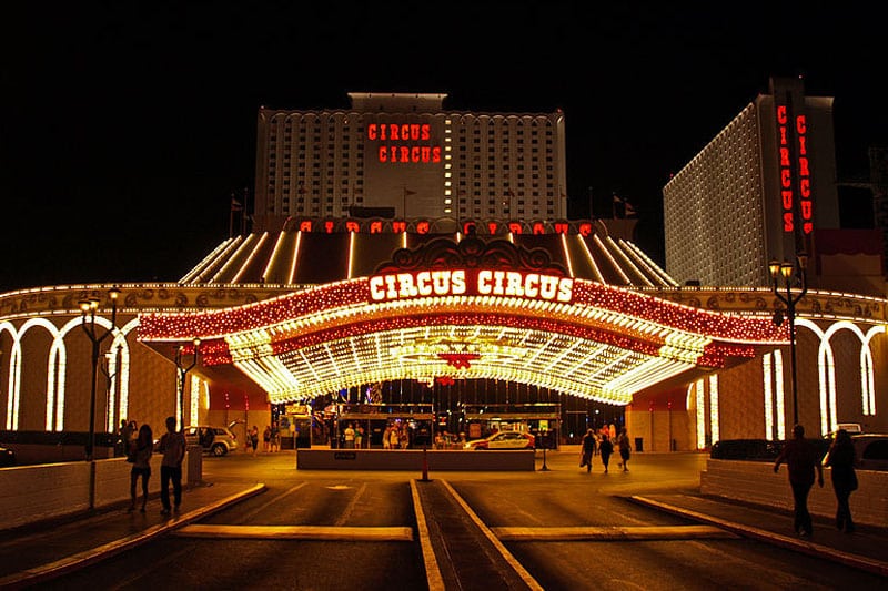 cassinos de Las Vegas circus circus 