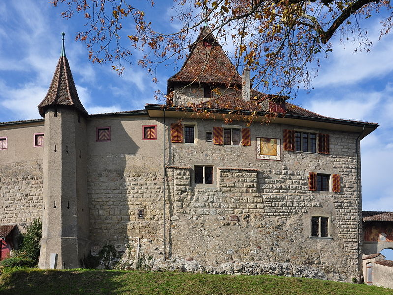 Castelos da Suíça - Castelo Schloss Kyburg Castelos da Suíça interessantes