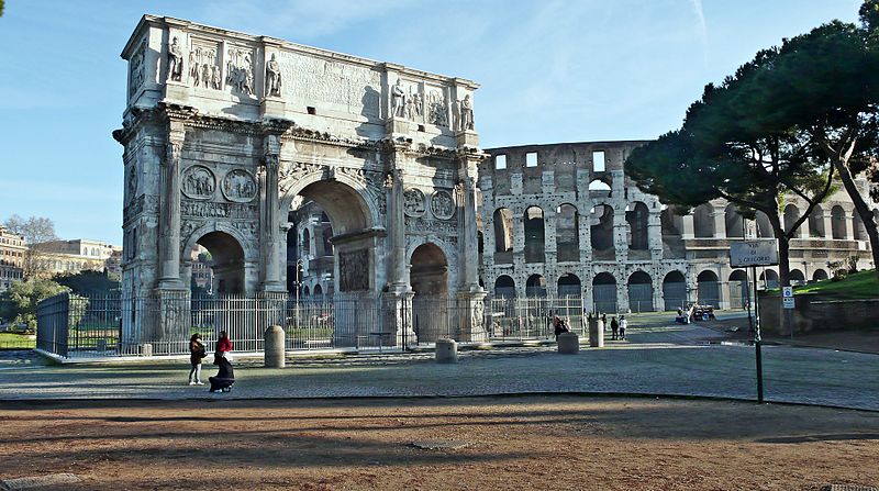 Fórum Romano: onde fica o Arco de Constantino 