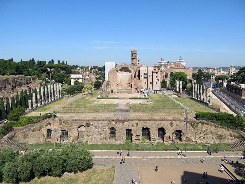 Fórum Romano: onde fica o Templo de Vênus 