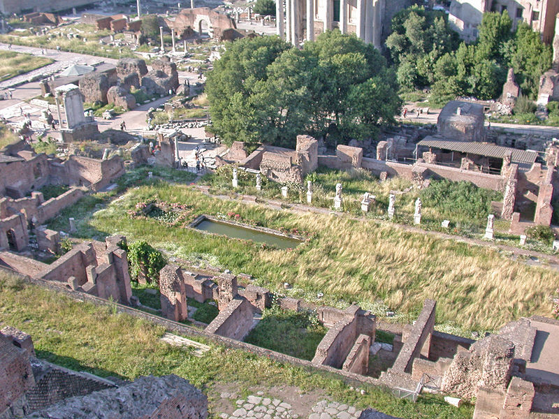 Fórum Romano: onde fica o Templo de Vestas 