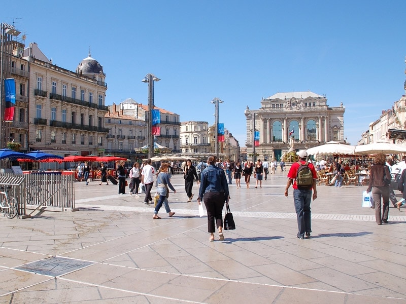 Pontos turísticos de Montpellier