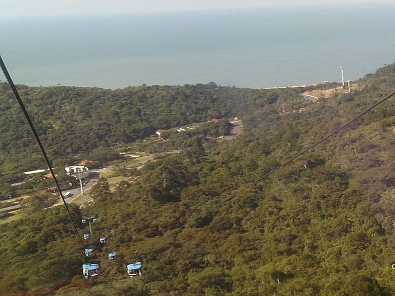 Praias isoladas em Santa Catarina