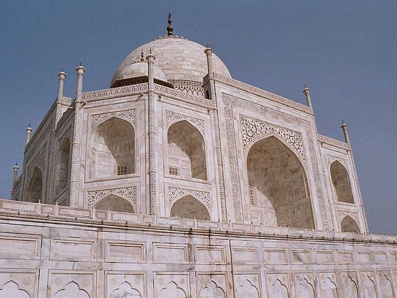 Curiosidades do Taj Mahal Taj Mahal de dia