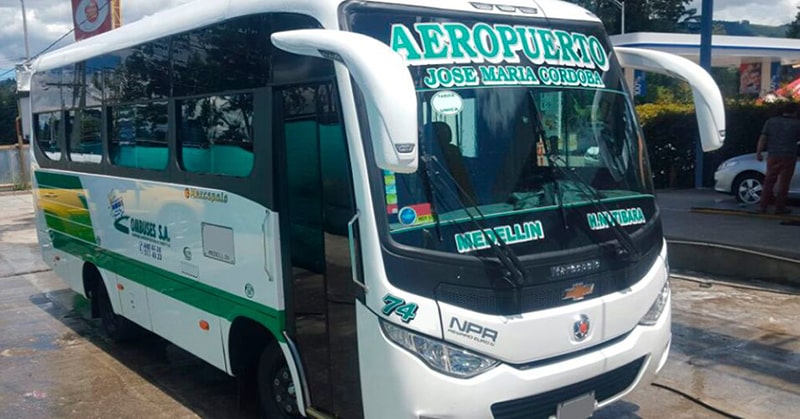 Aeroporto de Medellín Transporte 