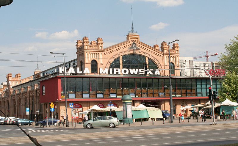 Mercado Municipal em Varsóvia Compras em Varsóvia