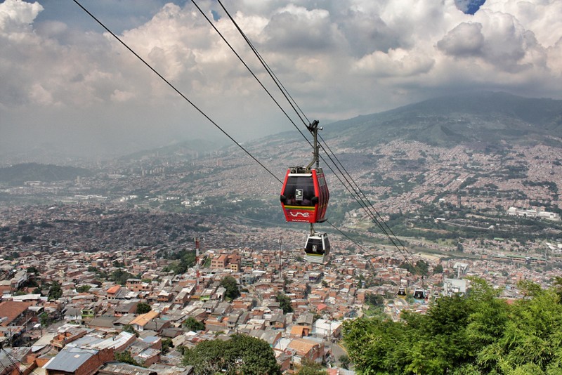 Ingresso para o Metrocable Medellín 