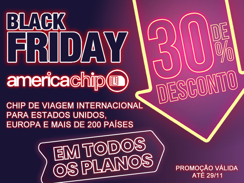 Black Friday da America Chip