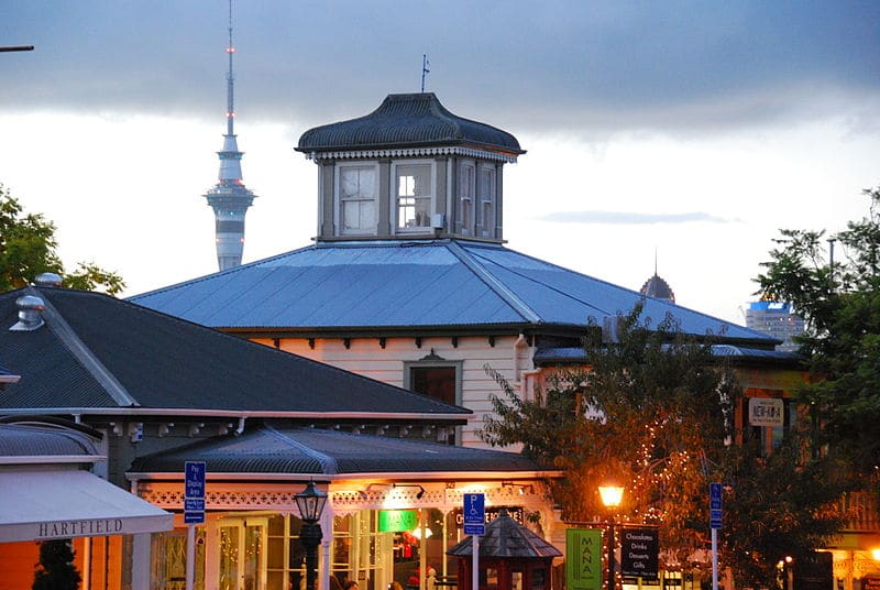 Quais feiras fazer compras em Auckland 