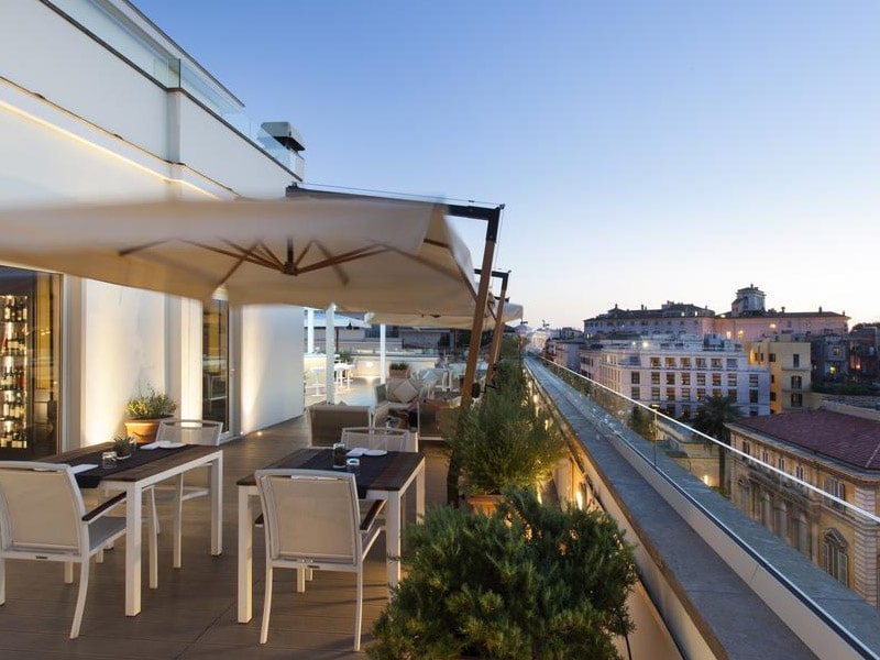 hotel com vista panorâmica em roma