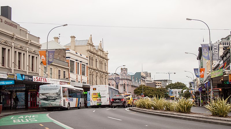 Quais ruas fazer compras em Auckland