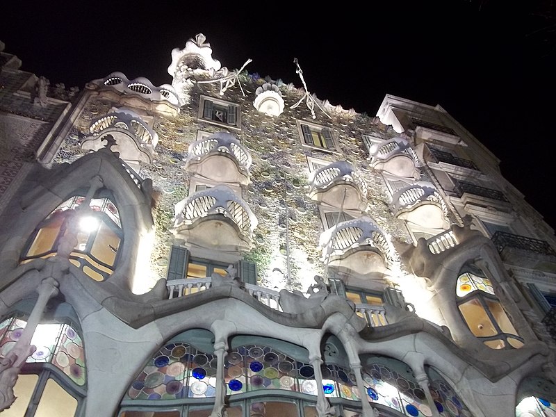 Casa Batlló a noite