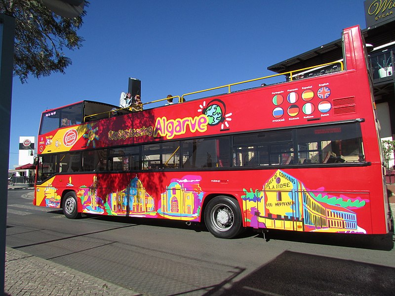 ônibus turístico algarve