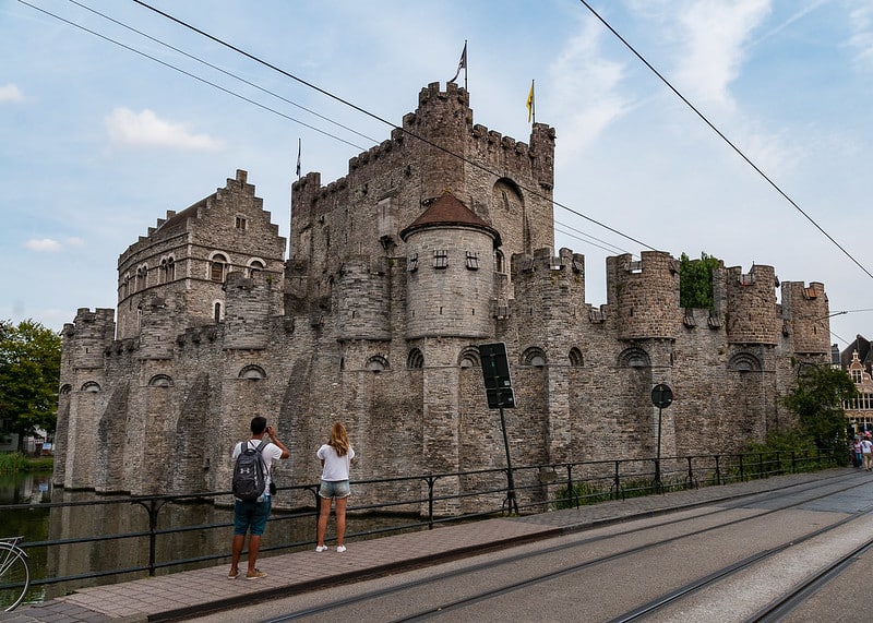 Castelos em Gante Pontos turísticos de Gante