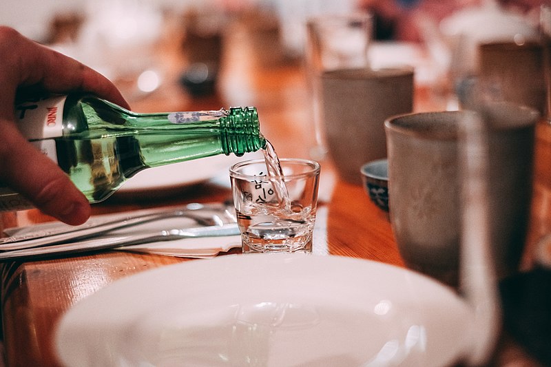 cachaça coreana comida coreana comprar