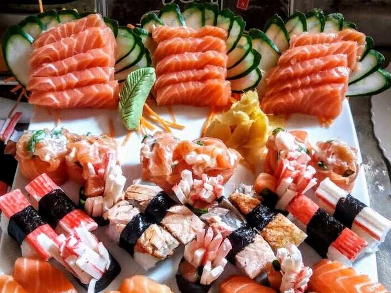 Gastronomia em Paraty Restaurante japonês em Paraty