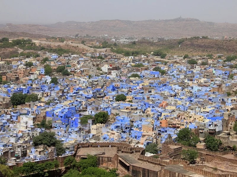 cidade azul índia