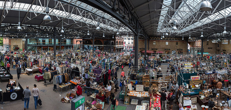 mercado Spitalfiels em Londres