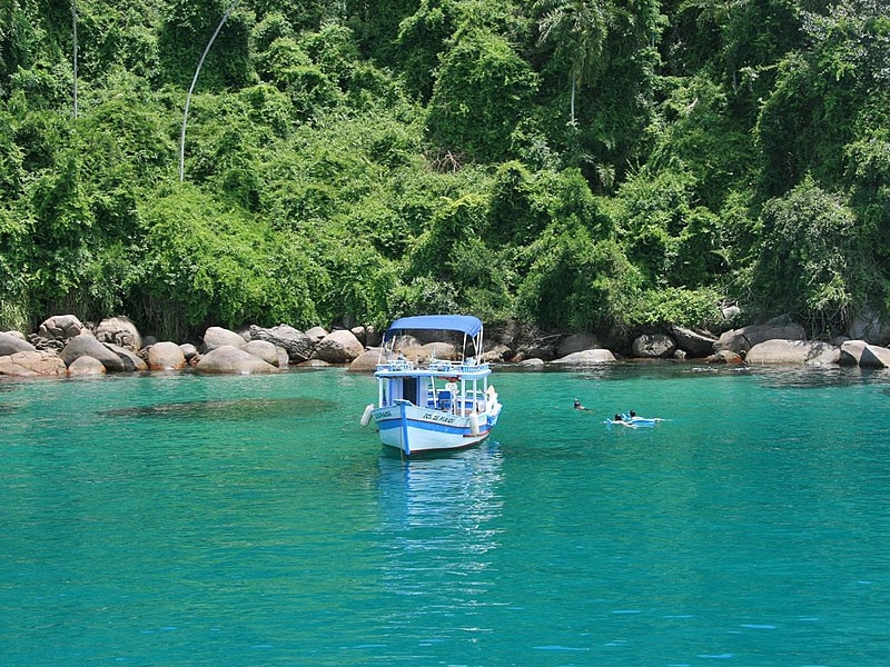 Lagoa azul Paraty