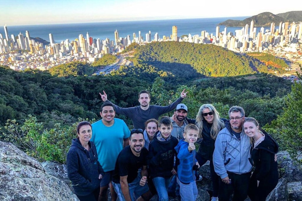 morro do gaviao Balneário Camboriú