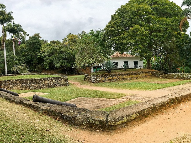 Lugares históricos em Paraty