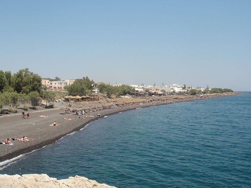 Pontos turísticos de Santorini para grupos